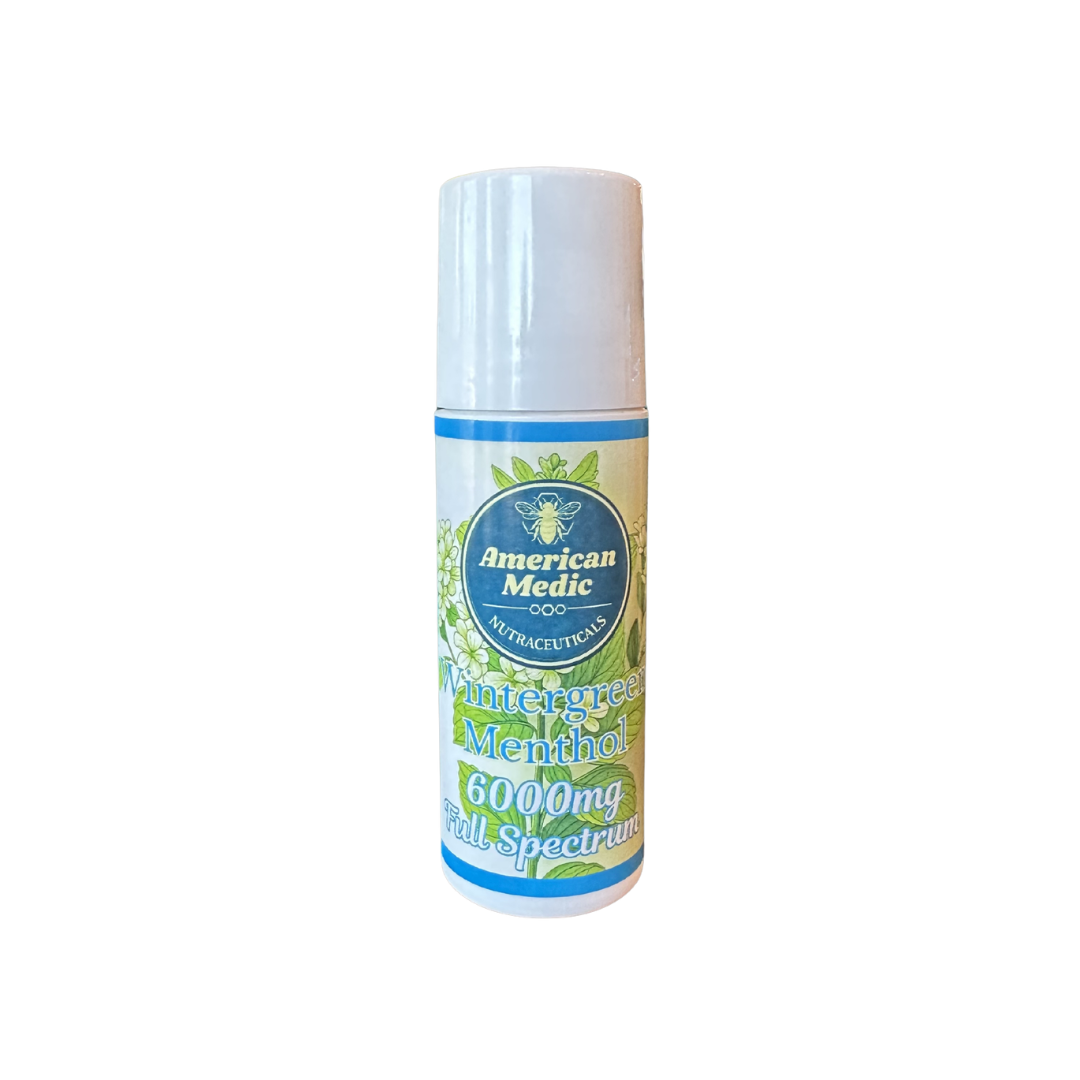Grassroots Wellness | Pain Relief Roll-on | 6000mg / Wintergreen Menthol